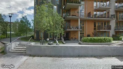 Lägenheter till salu i Hammarbyhamnen - Bild från Google Street View