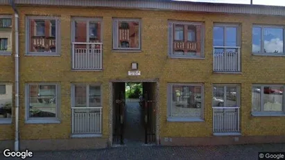 Bostadsrätter till salu i Falkenberg - Bild från Google Street View