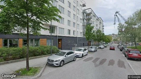 Bostadsrätter till salu i Hammarbyhamnen - Bild från Google Street View