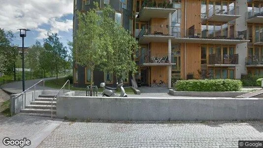 Lägenheter till salu i Hammarbyhamnen - Bild från Google Street View