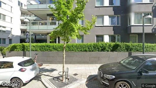 Lägenheter till salu i Hammarbyhamnen - Bild från Google Street View