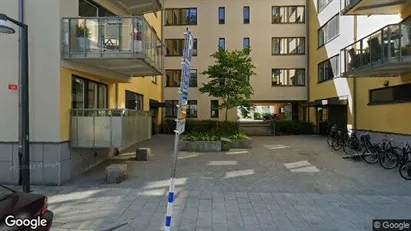 Lägenheter till salu i Hammarbyhamnen - Bild från Google Street View