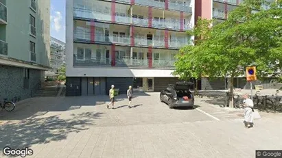 Bostadsrätter till salu i Hammarbyhamnen - Bild från Google Street View