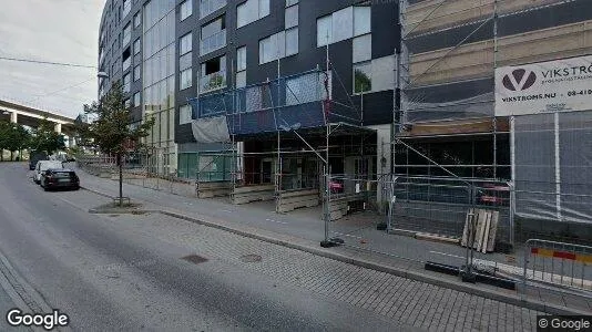 Lägenheter till salu i Hammarbyhamnen - Bild från Google Street View