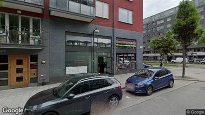 Bostadsrätter till salu i Hammarbyhamnen - Bild från Google Street View