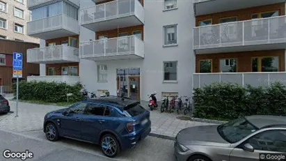 Lägenheter till salu i Hammarbyhamnen - Bild från Google Street View