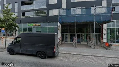 Lägenheter till salu i Hammarbyhamnen - Bild från Google Street View