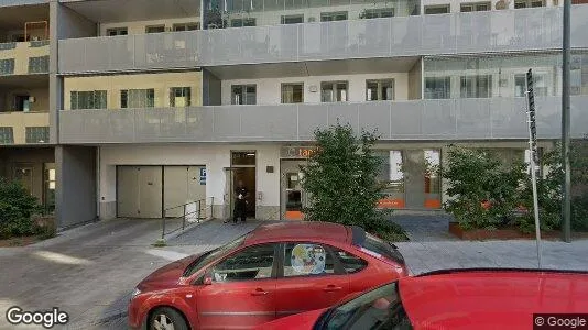 Lägenheter till salu i Hammarbyhamnen - Bild från Google Street View