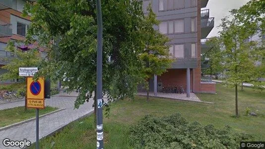 Lägenheter att hyra i Hammarbyhamnen - Bild från Google Street View