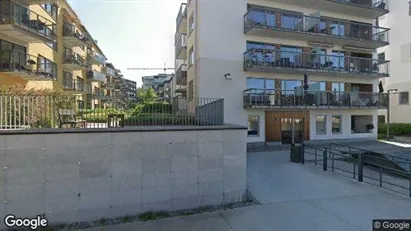 Lägenheter till salu i Hammarbyhamnen - Bild från Google Street View