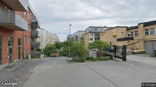 Bostadsrätter till salu i Hammarbyhamnen - Bild från Google Street View