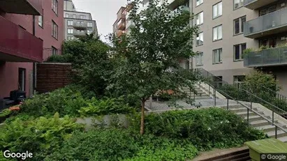 Bostadsrätter till salu i Hammarbyhamnen - Bild från Google Street View