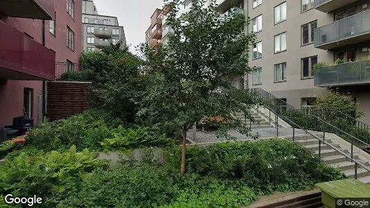 Bostadsrätter till salu i Hammarbyhamnen - Bild från Google Street View