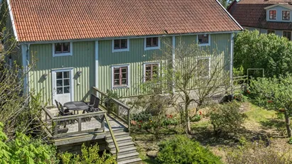 Rosengården i Solberga invid jordbrukslandskapet och alvaret!