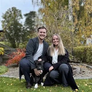 Husdjur tillåtet, vi har en hund